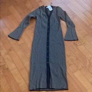 A New Day Monochrome Striped Sweater